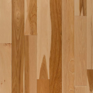 Domestic Solid Hardwood Hickory, Natural Swatch