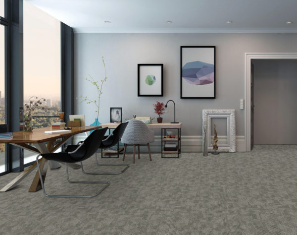At Office Tile Compass Stone Crystal Carpet Room Scene