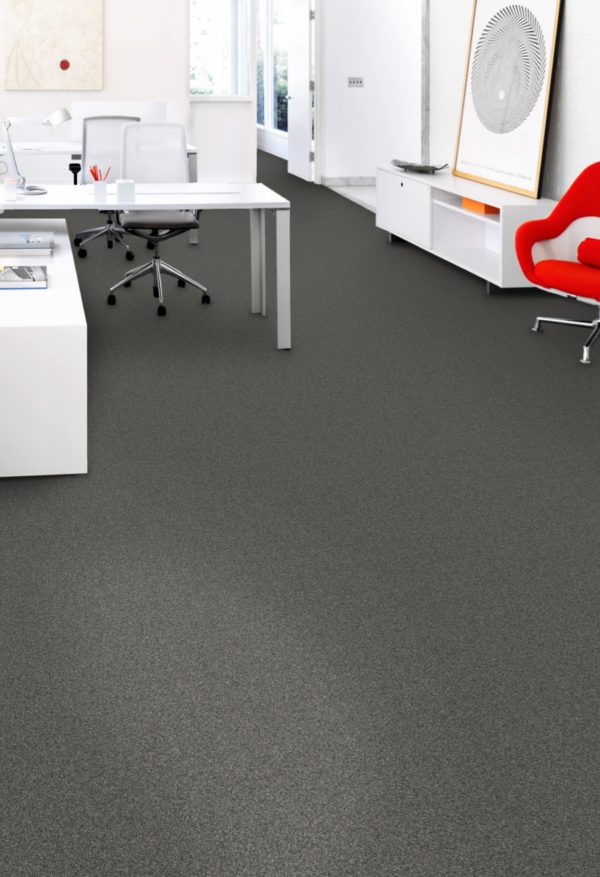 At Office Tile Gravity Earl Grey Carpet Room Scene